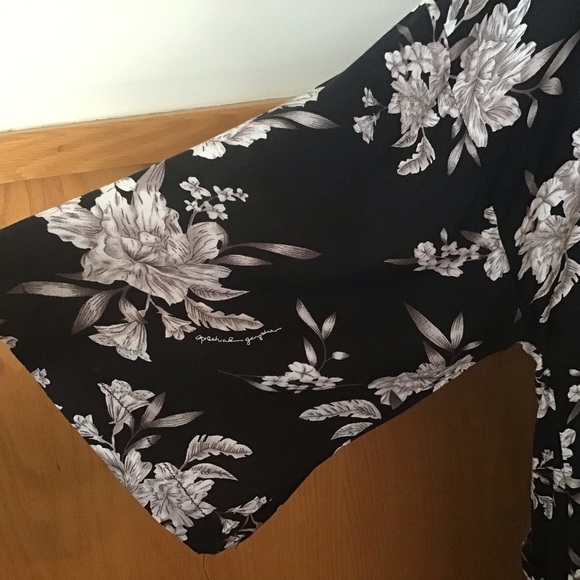 Spiritual Gangster Maya Black Floral Kimono - Picture 6 of 11